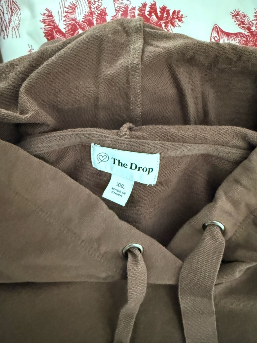 The Drop Brown Women's Hoodie & Jogger Travel Set, XXL - Picture 2 of 11